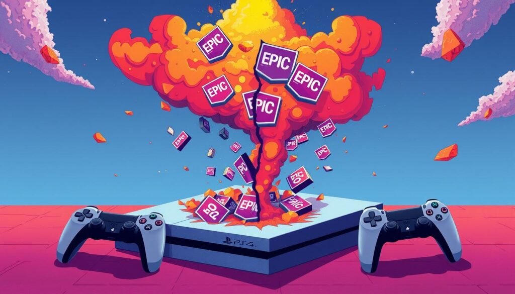 dissocier compte Epic Games PS4 PS5