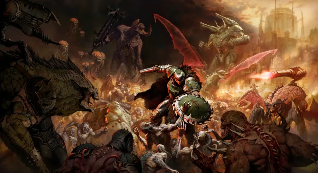 Test Doom The dark ages ps5